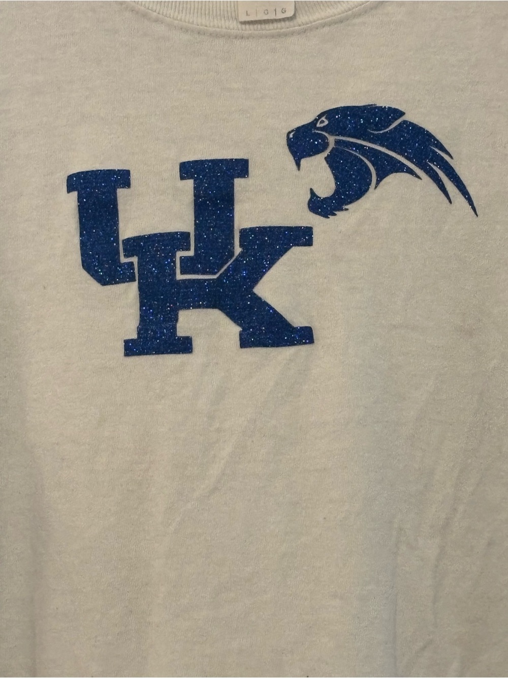 White long sleeve UK Tee